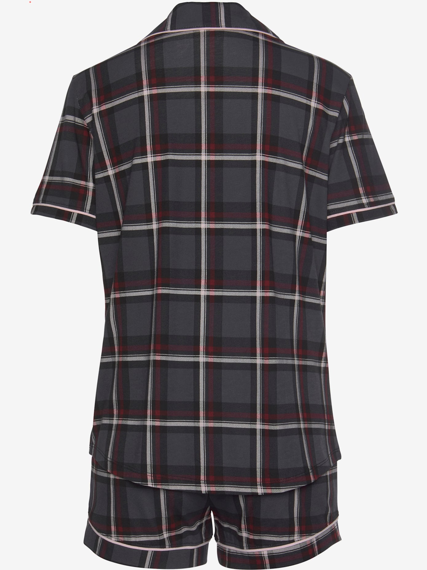 Élégant pyjama court avec motif sur toute la surface