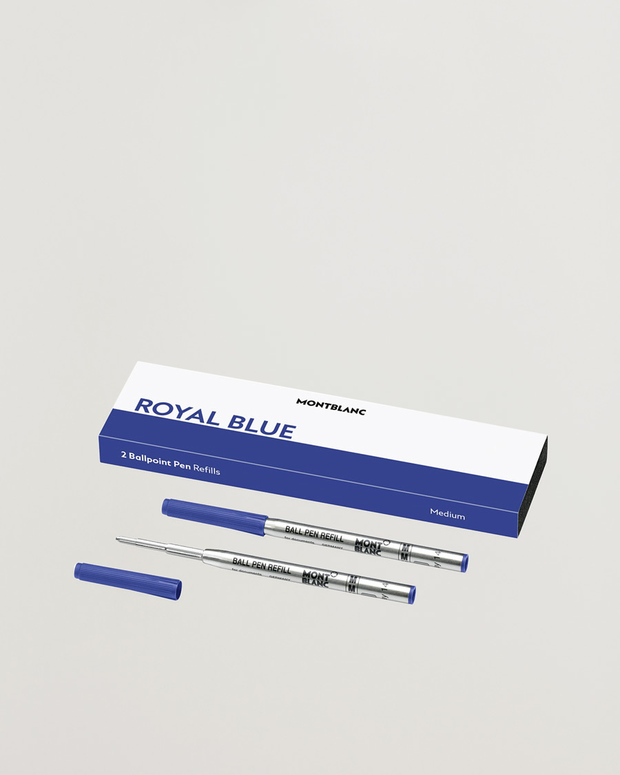 Montblanc 2 Ballpoint Pen Refill Royal Blue
