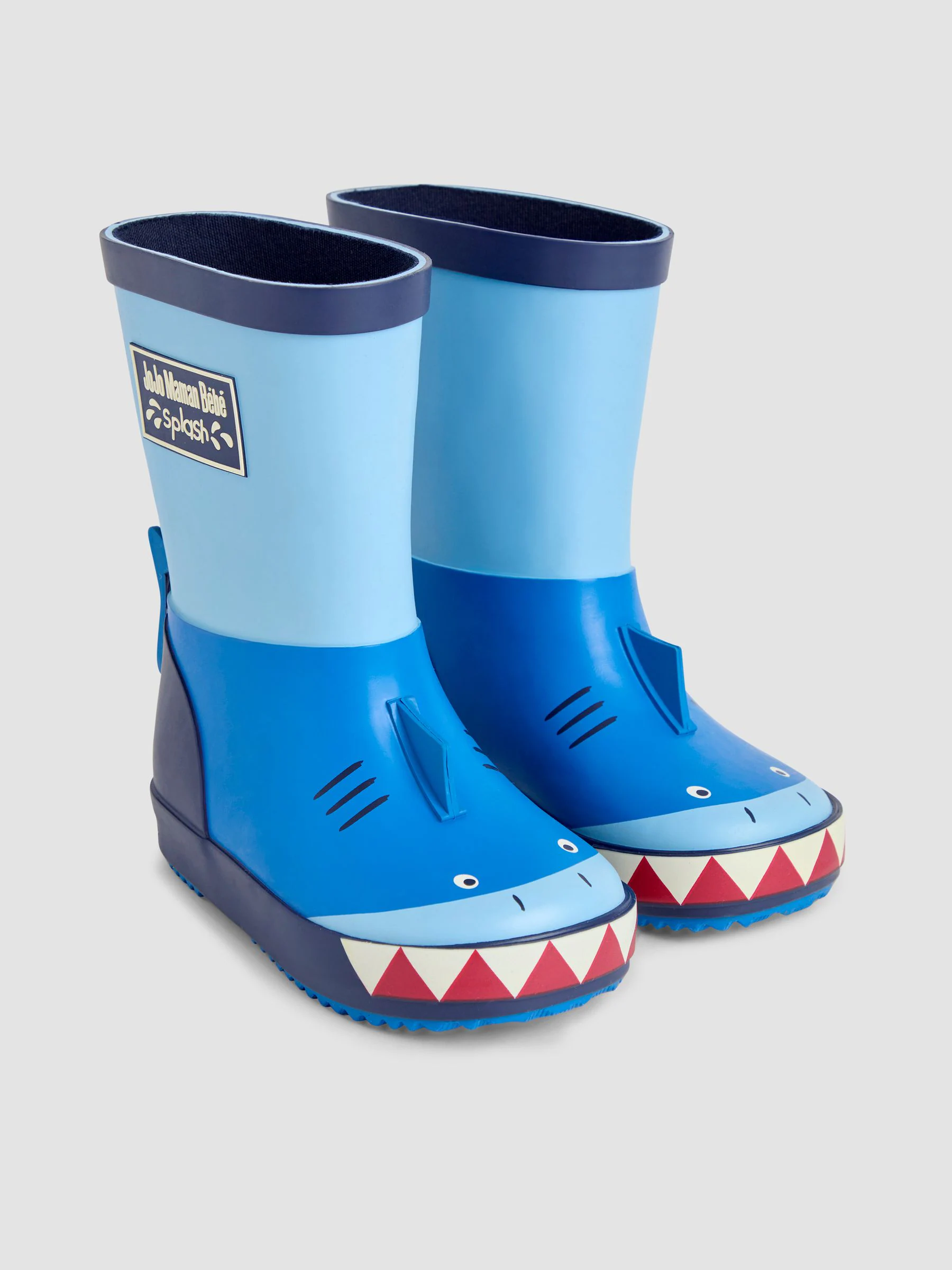 JoJo Maman Bébé Shark Wellies