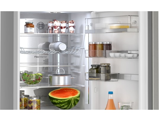 BOSCH - Réfrigérateur congélateur bas KGN39AIAU, Série 6, Tiroirs VitaFresh XXL 0 °C