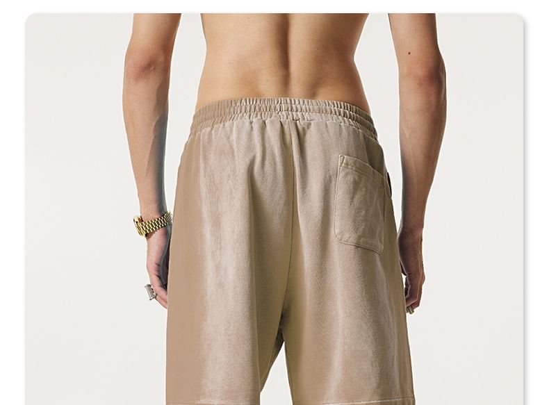 Baethreads - Unisex distressed sweatshorts in 9 kleuren