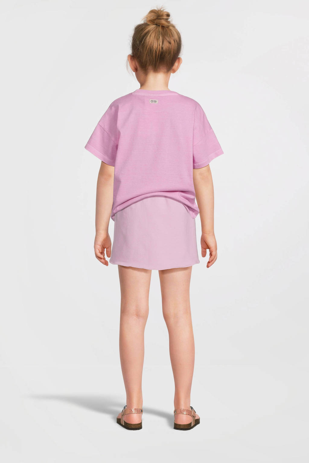 Orange Stars skort Michelle roze