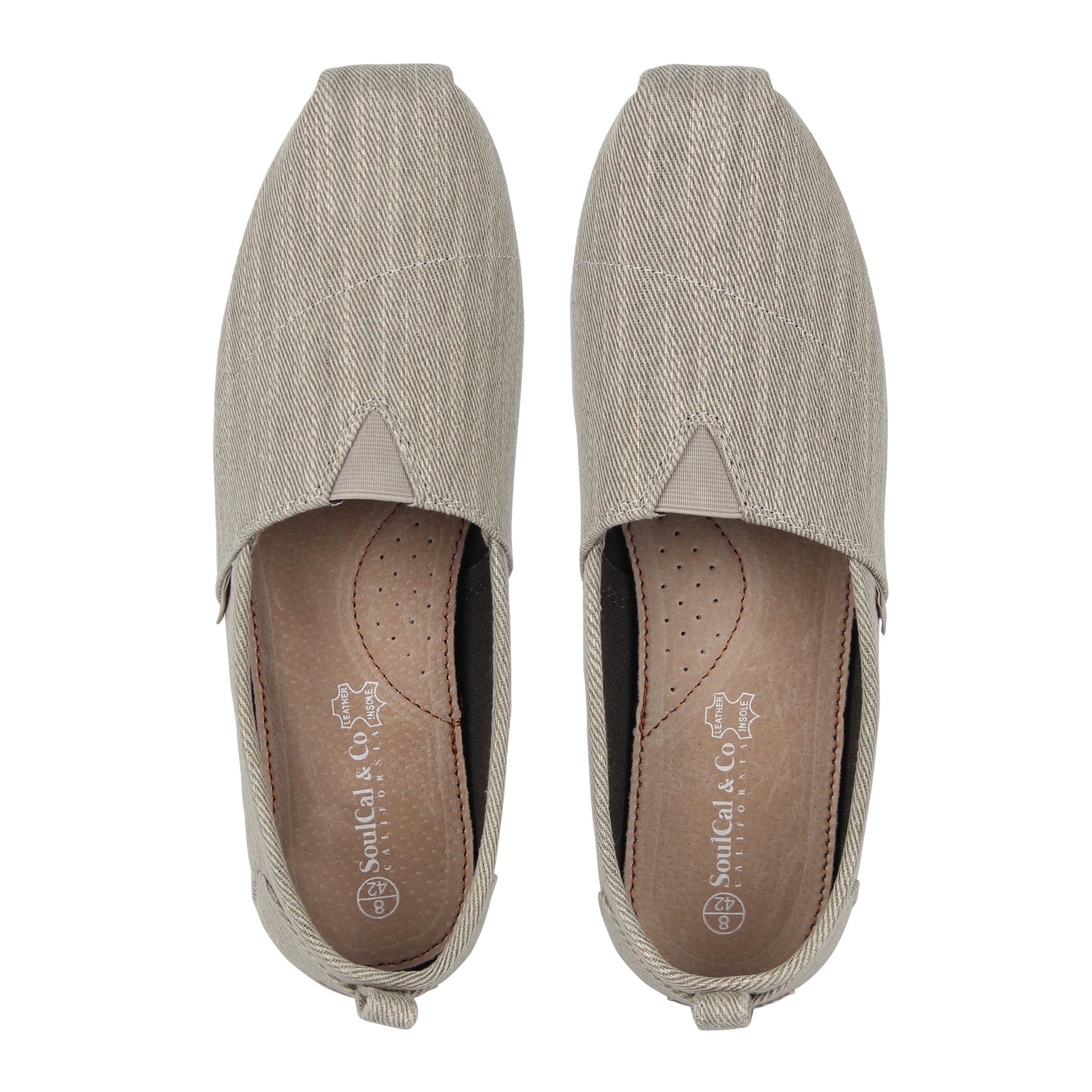 SoulCal Long Beach Mens Canvas Slip Ons