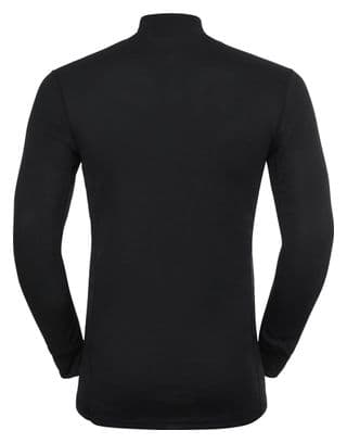 Maillot Manches Longues Odlo Active Warm Eco Col Haut Noir