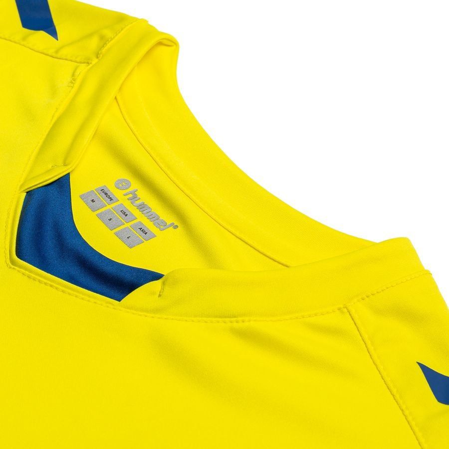 Hummel Maillot hmlCORE XK Poly - Jaune/Bleu Femme