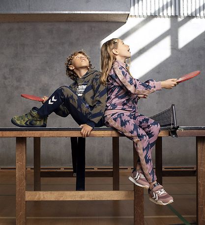 Hummel Sweatpants - hmlZion - Blåck Iris