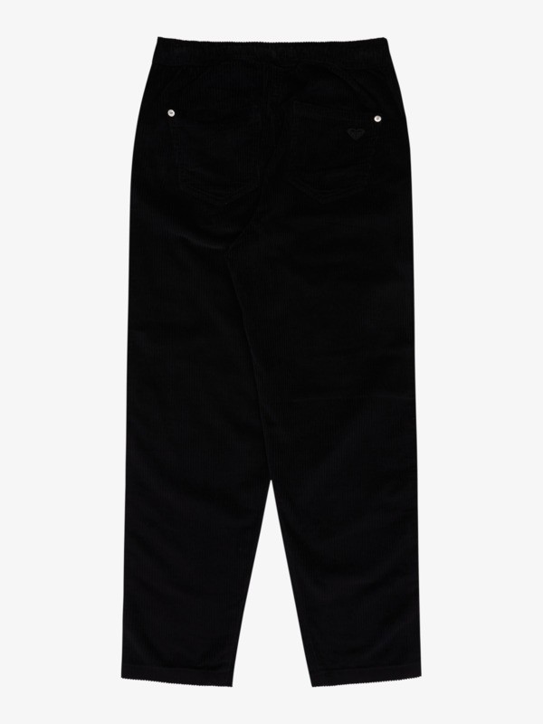 Thousand Stars Pantalon en velours Noir Fille 4-16