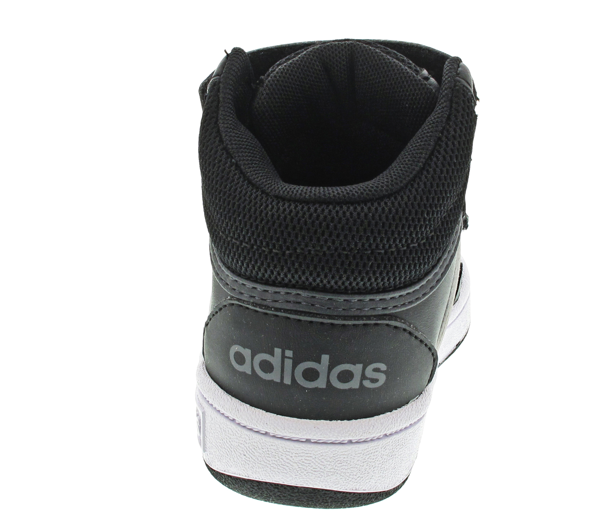 adidas Hoops Mid 3.0 AC I Lauflernschuh Klett schwarz