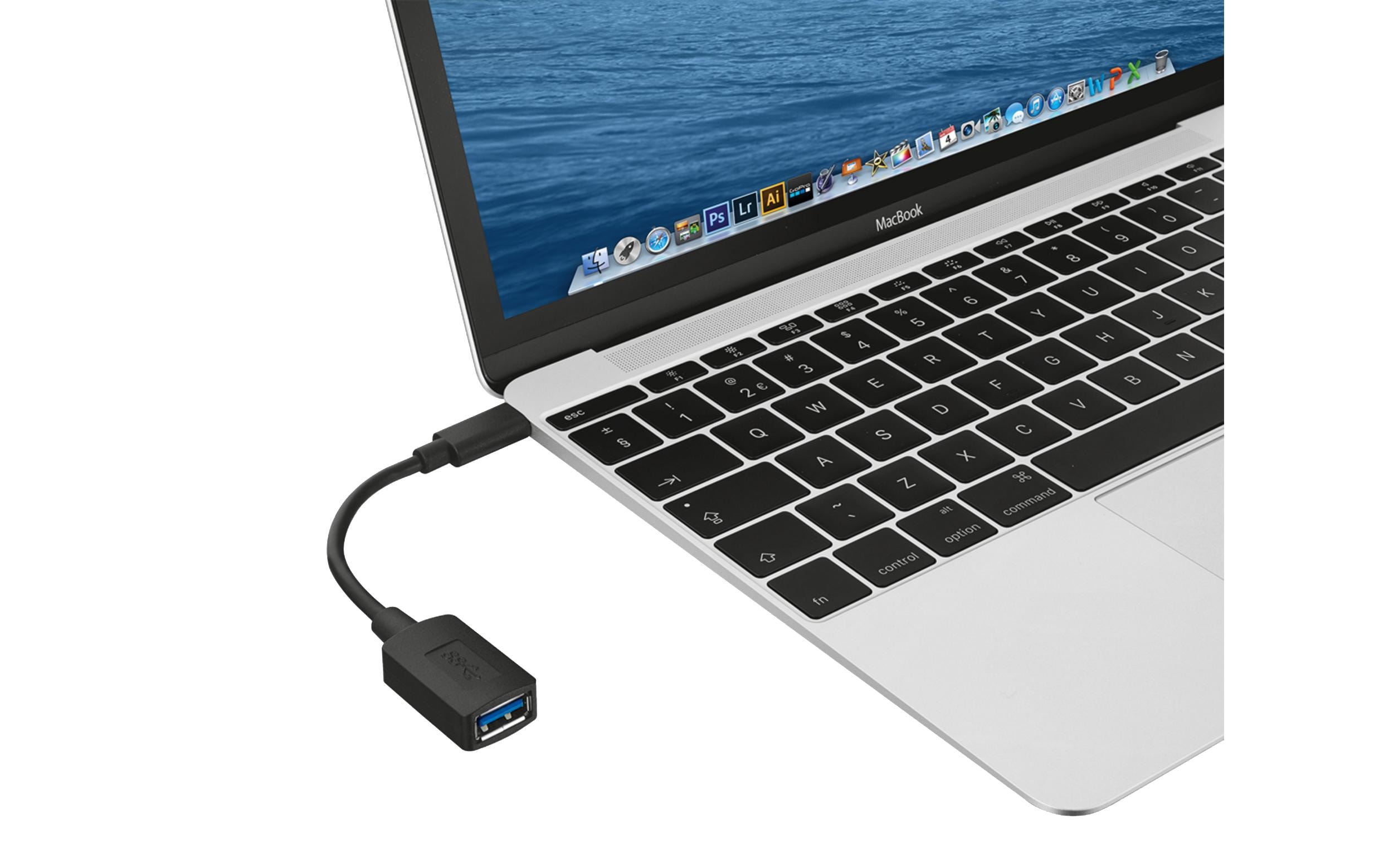 USB 3.0 Adapter USB-A Buchse - USB-C SteckerUSB-C-zu-USB-A-Adapter