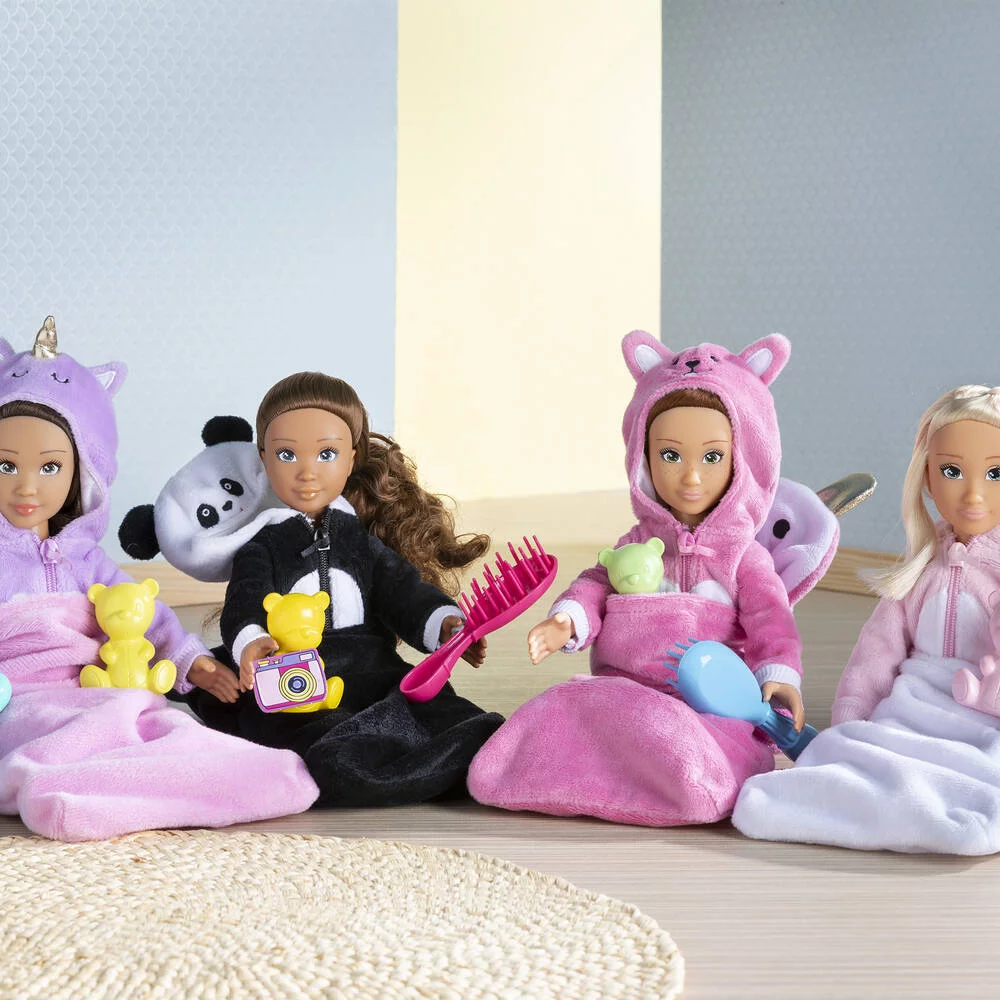 COROLLE GIRLS -POUPEE MANNEQUIN - COFFRET LUNA PYJAMA PARTY - 28CM