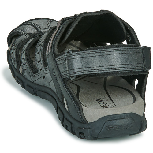Geox - UOMO SANDAL STRADA - Noir