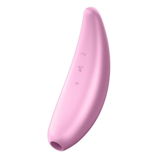 Satisfyer Estimulador Curvy 3  Com App Rosa