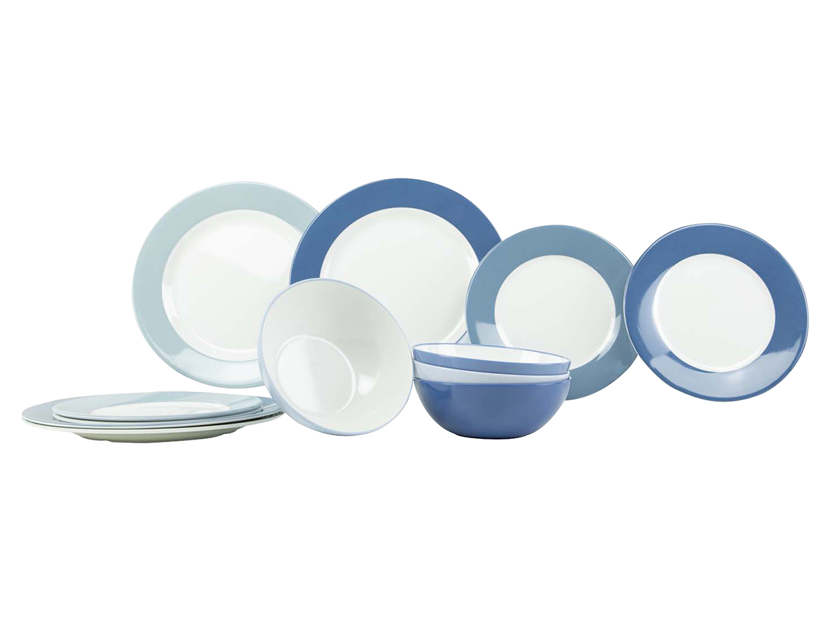 Gimex Colour Line 12-delig serviesset - Sky