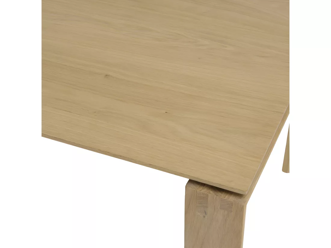 MADISON - Table à manger rectangulaire extensible 220/320cm bois chêne