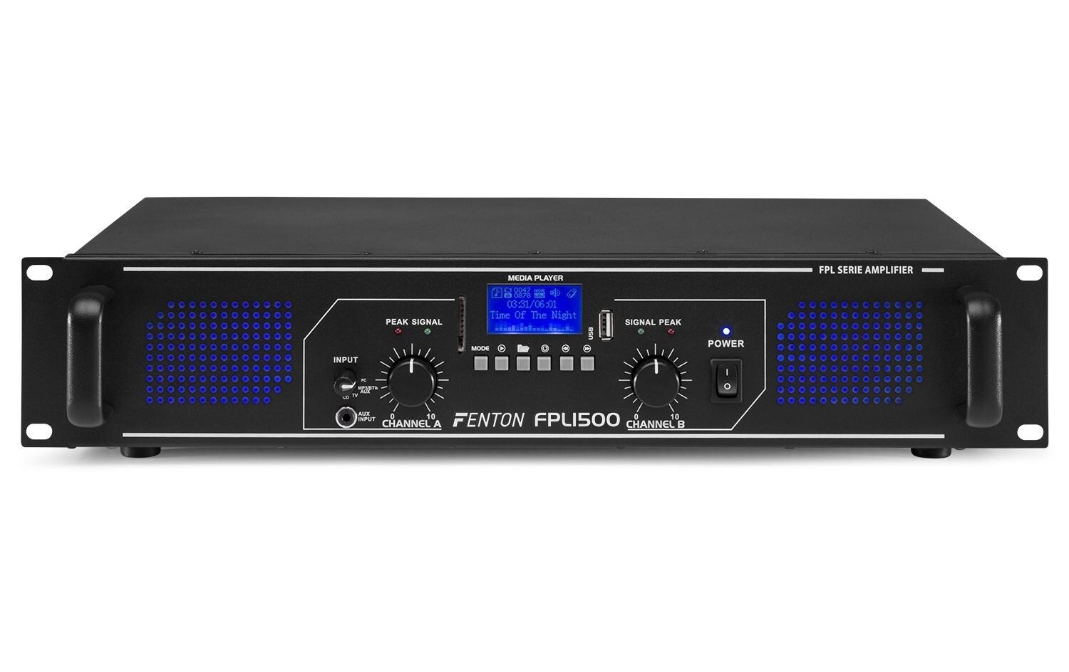 Endstufe FPL1500<br>Digitalverstärker mit Bluetooth und MP3-Player