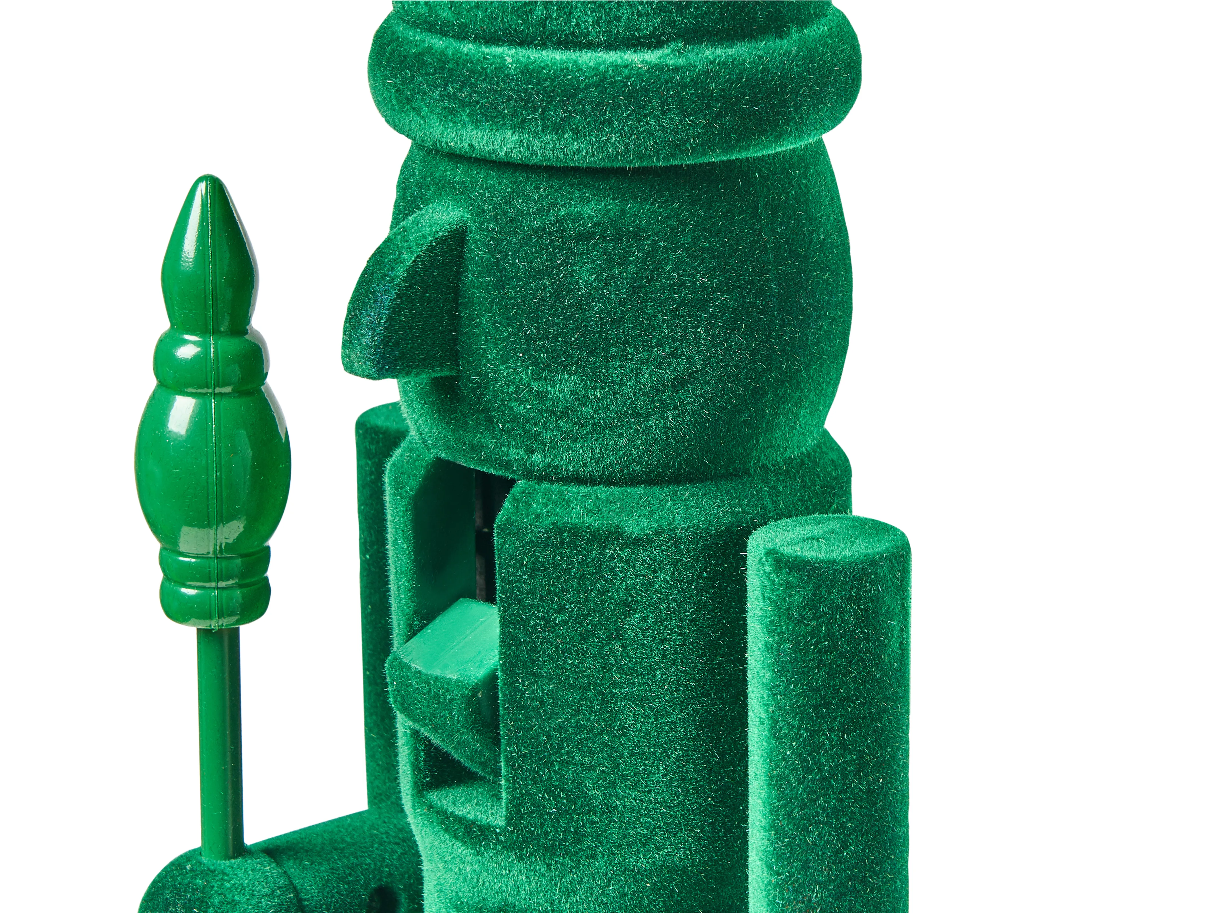 Set van 2 figuren FLATEY Notenkraker 40 cm Groen