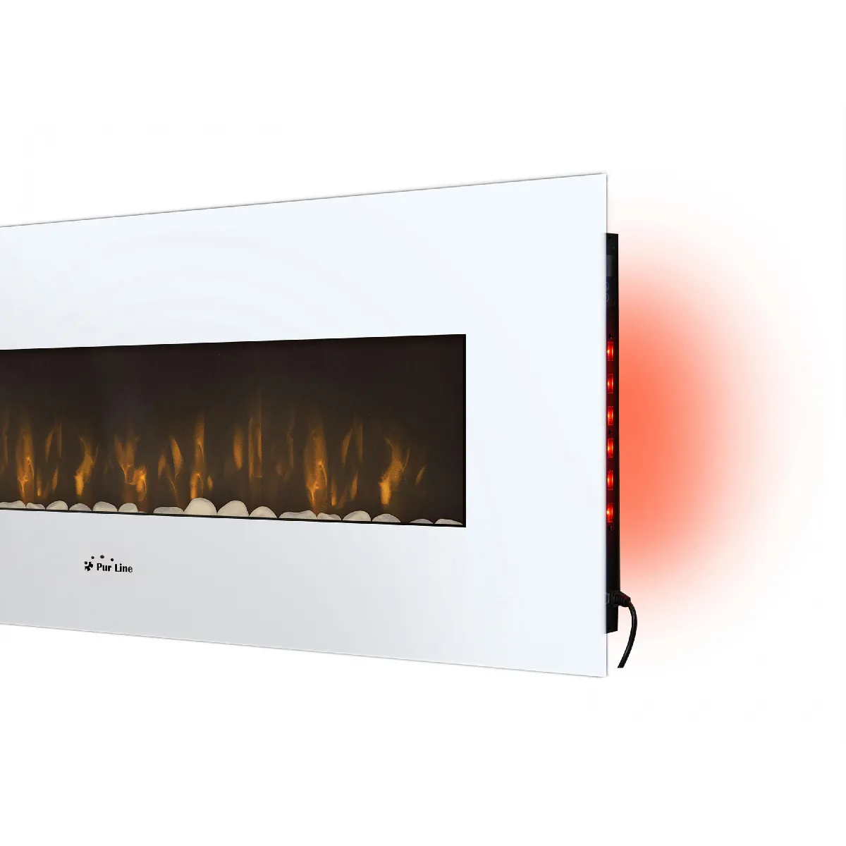 Purline CHE-505 Cheminée murale inox