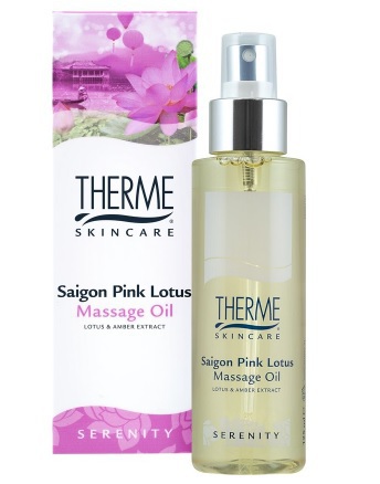 Therme Massage Olie Saigon Pink Lotus 125ml
