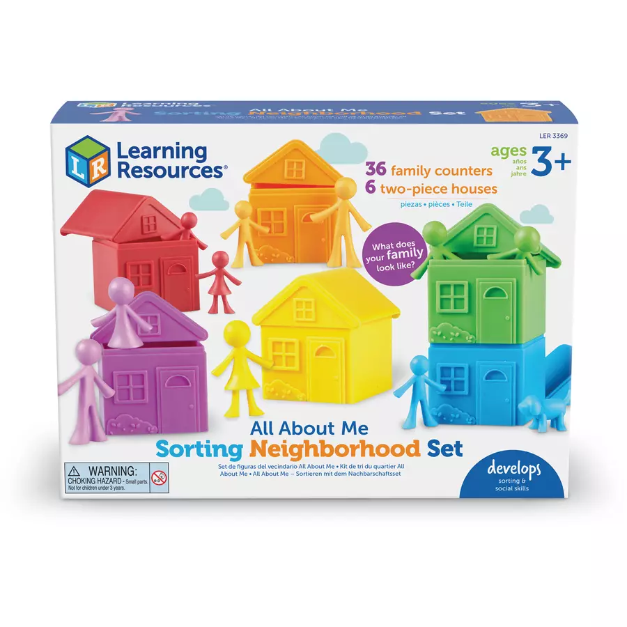 Learning Resources® All About Me Sorting Neighbourhood Set