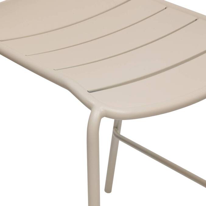 Chaise haute de jardin ALEGORIA Argile