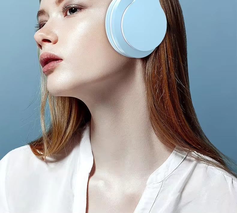 HOMTEC - USB oplaadbare Bluetooth-hoofdtelefoon