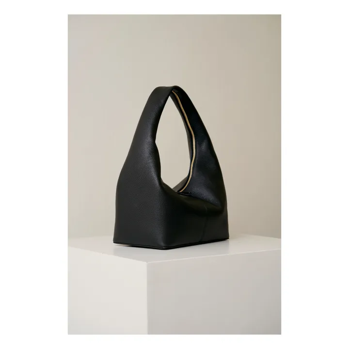 Frenzlauer Sac Panier Cuir | Noir