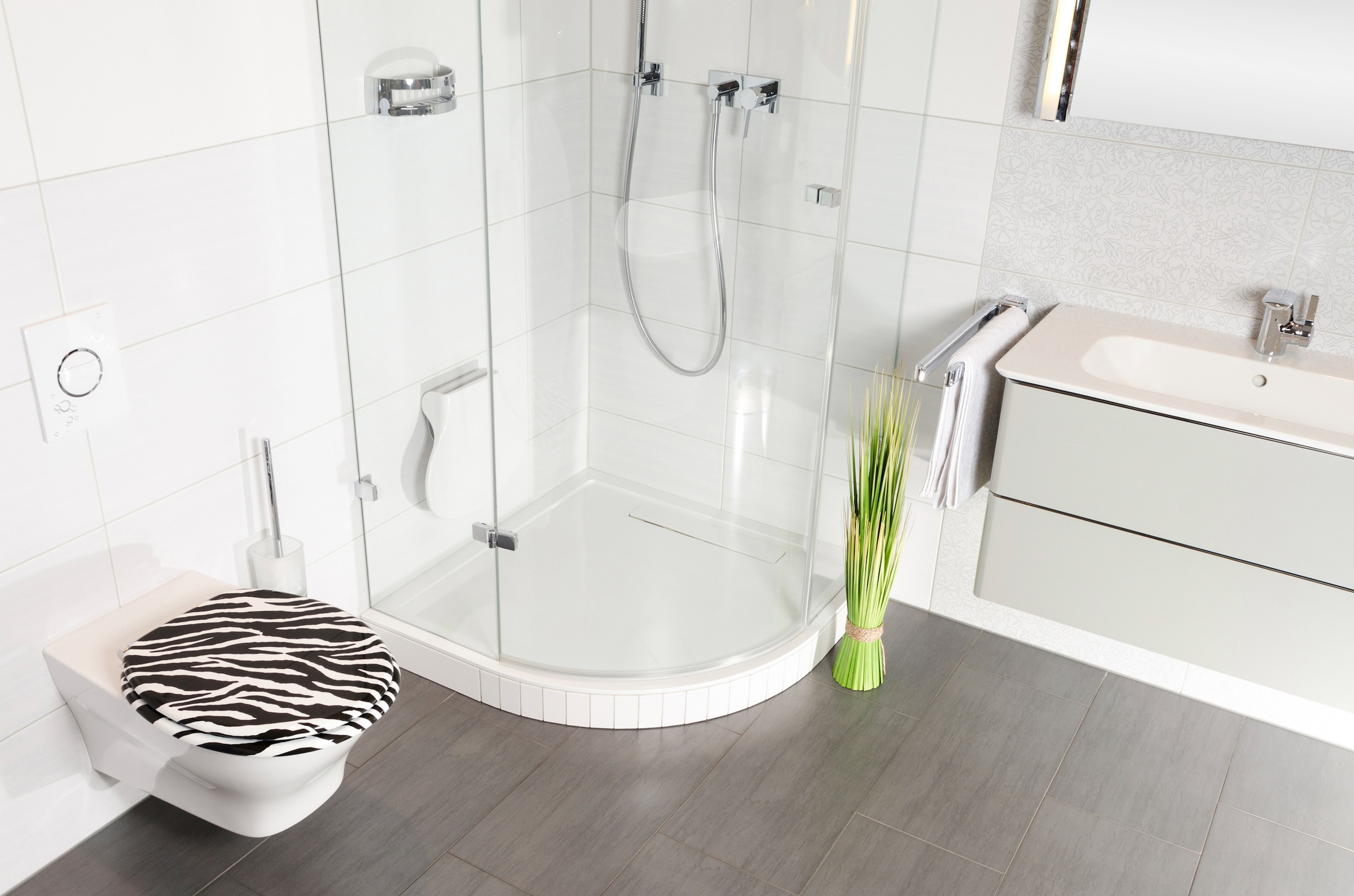 Sanilo WC-Sitz »Zebra Look« mit Absenkautomatik