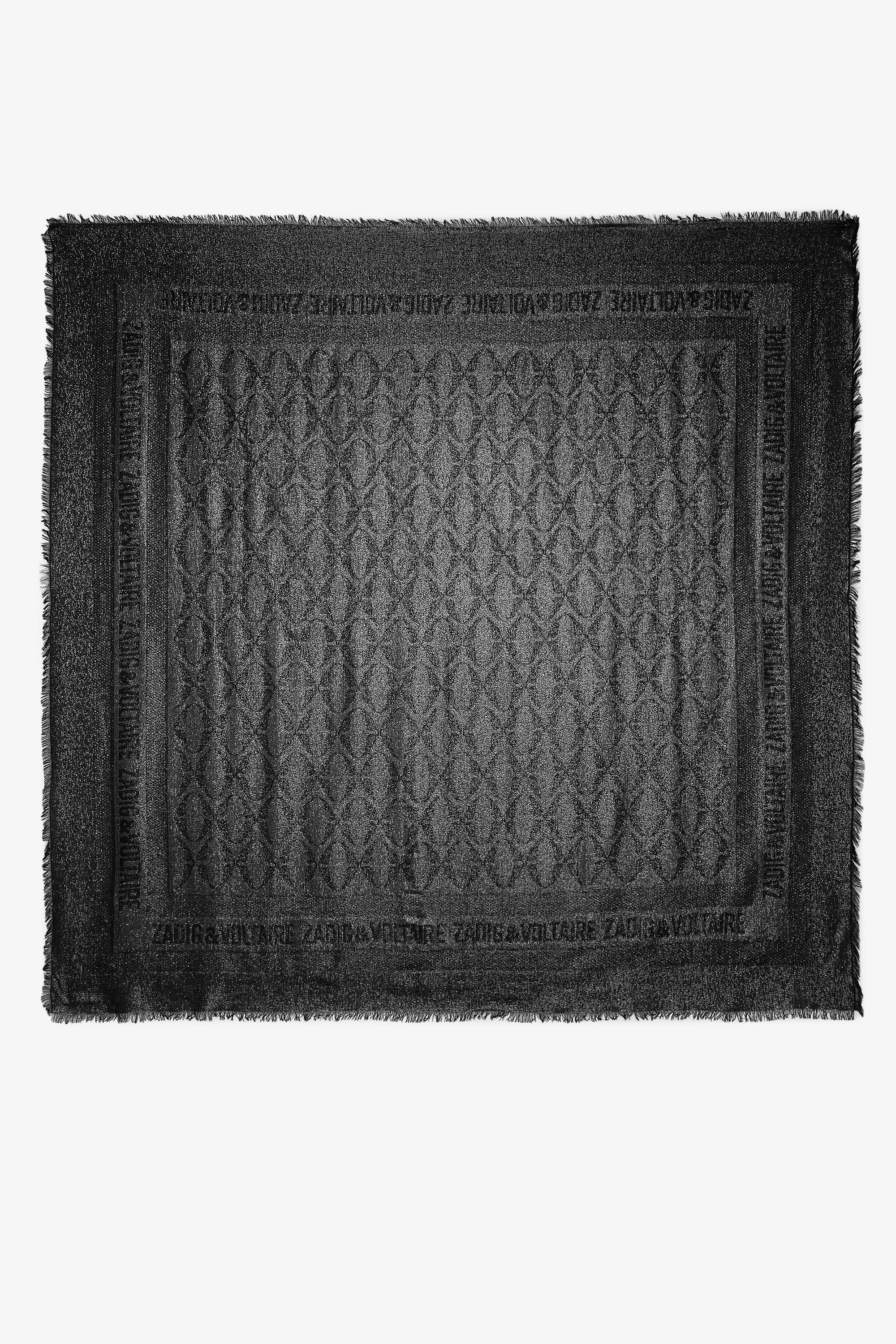 Foulard Glenn Rock Jacquard Lurex