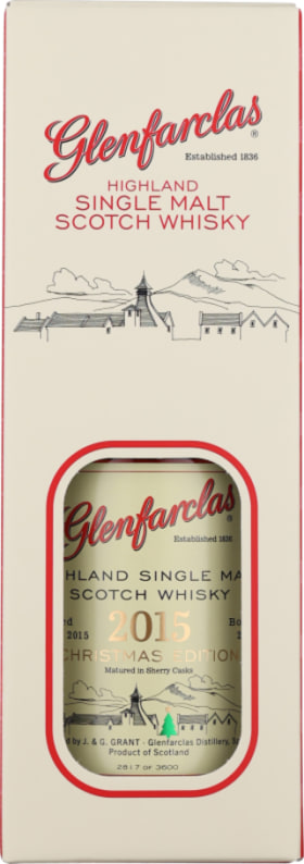 GLENFARCLAS VINTAGE 2015 CHRISTMAS EDITION 70CL
