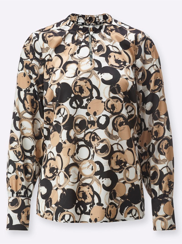 creation L Satinbluse