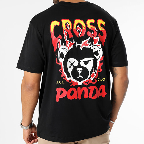 Tee Shirt Oversize Large Est 2023 Noir