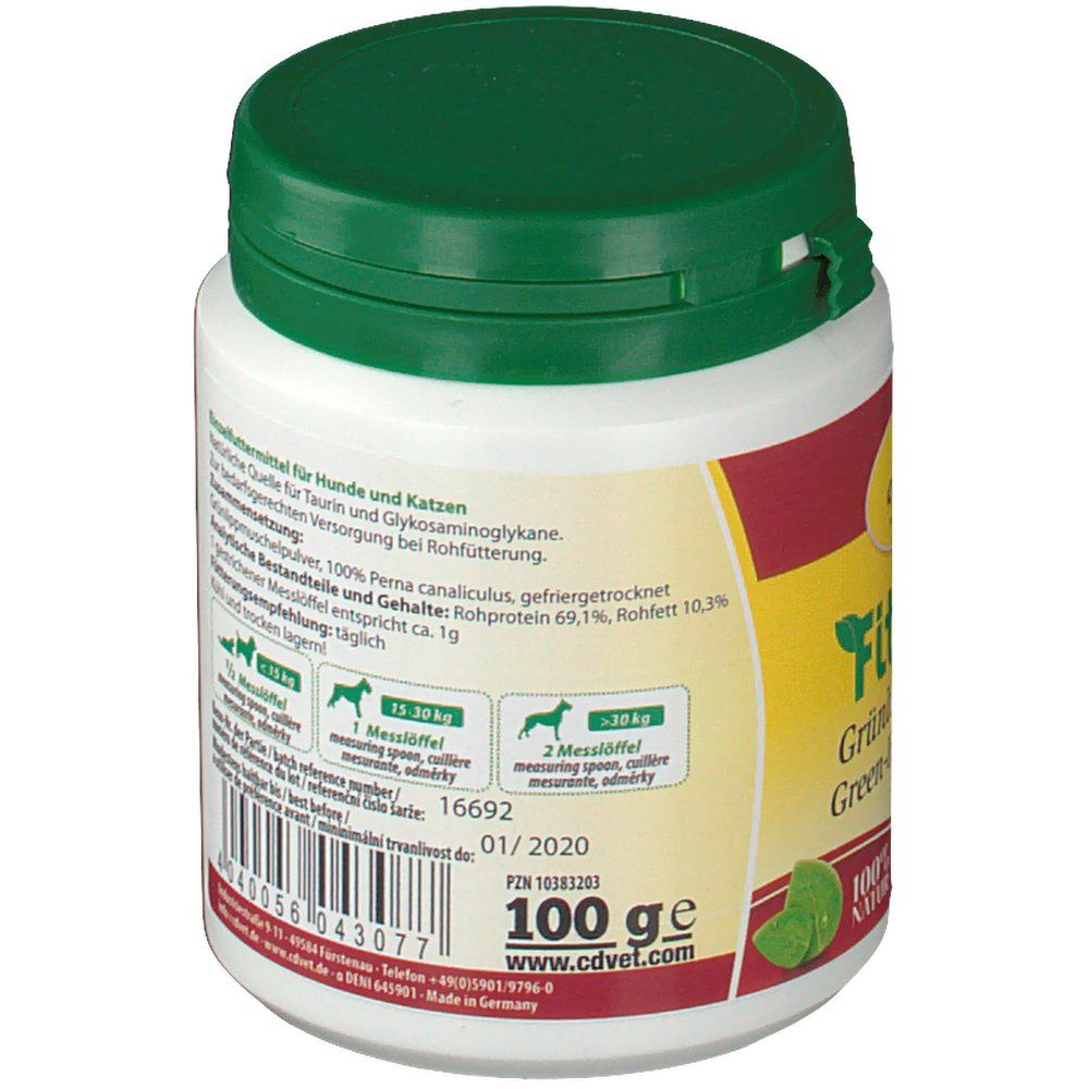 cd Vet Fit-BARF® Grünlippmuschel-Pulver
