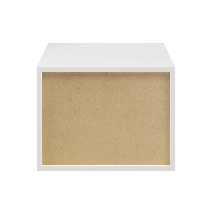 Caisson blanc GoodHome Atomia H. 37,5 x L. 50 x P. 45 cm