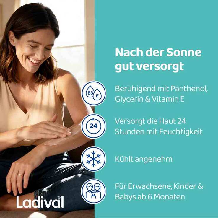Ladival empfindliche + normale Haut Apres Lotion, 200 ml