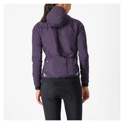 Veste Manches Longues Femme Castelli Fly Thermal Violet