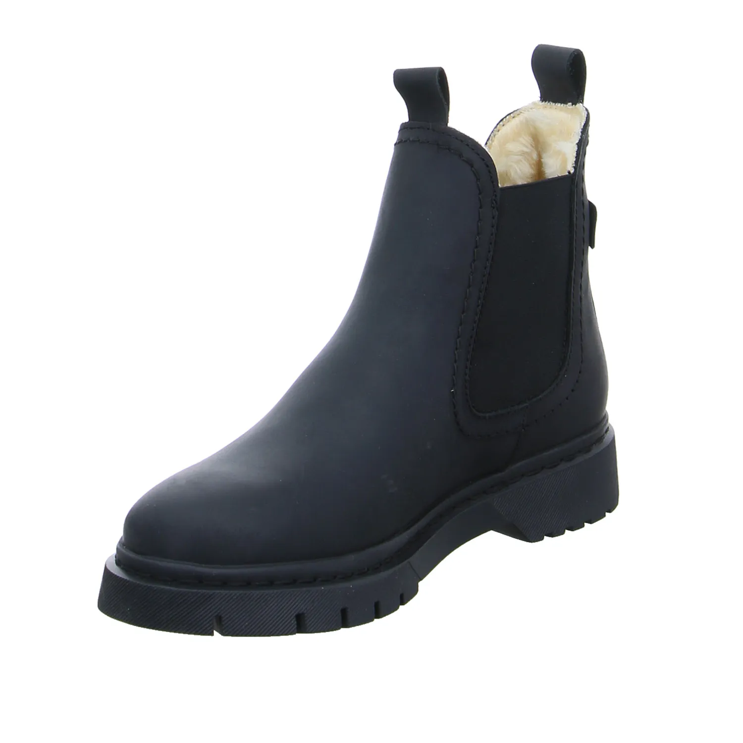 TAMARIS Boot Schwarz Leder