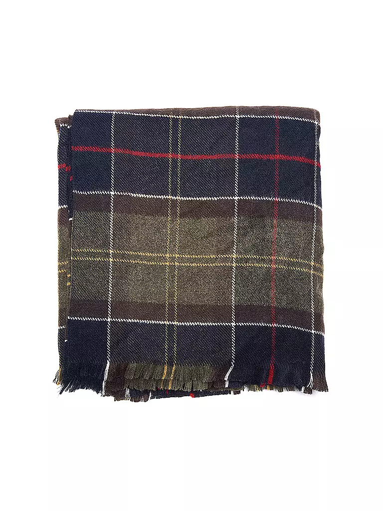 BARBOUR Schal STAFFIN olive