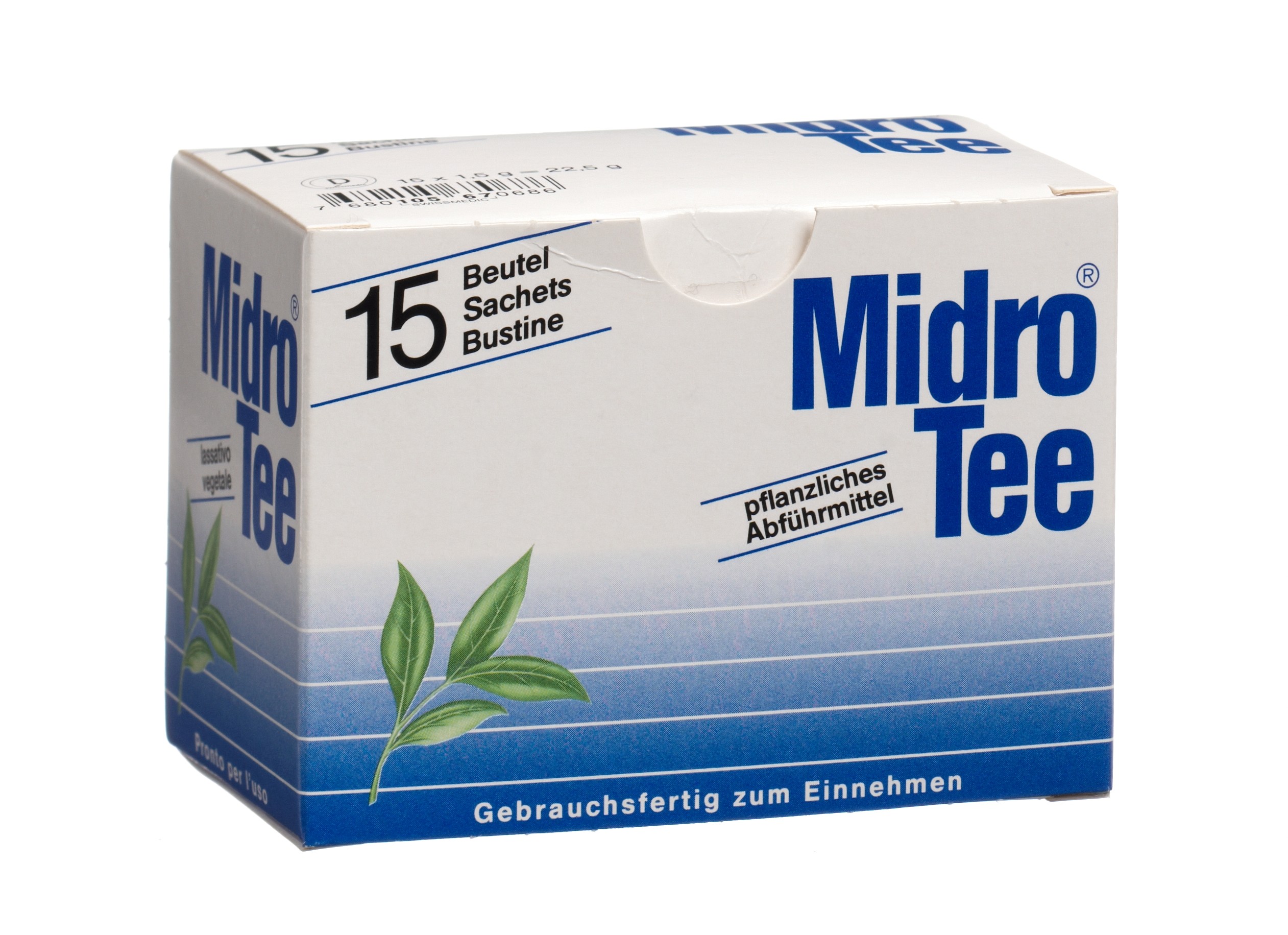 MIDRO Tee<br>15 × 1.5 g, Beutel, Arzneitee