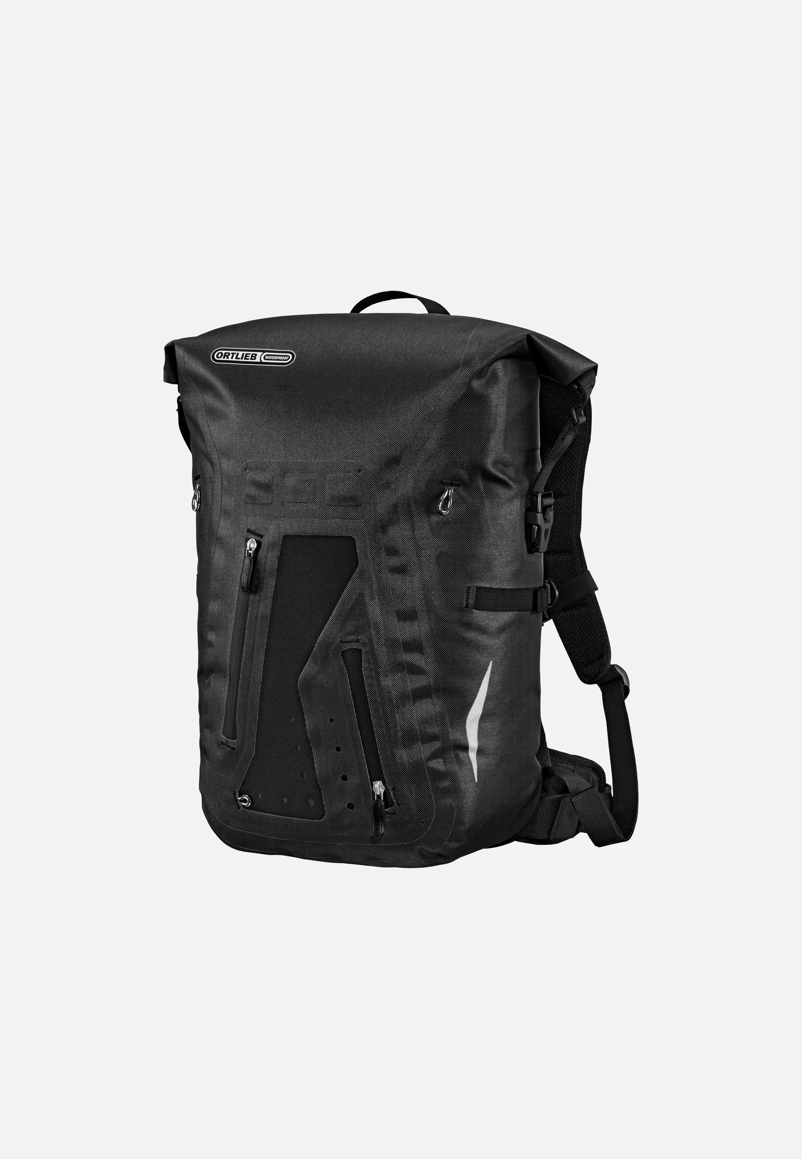 Packman Schwarz - Rolltop Rucksack