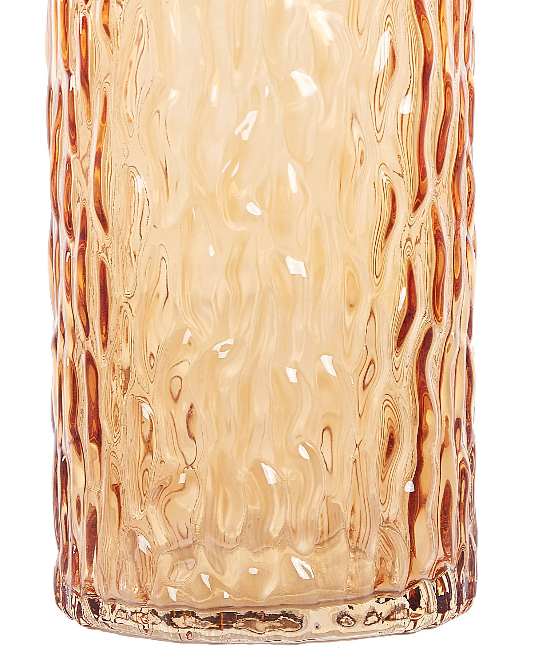 Bloemenvaas PLATANIA Glas 20 cm Oranje