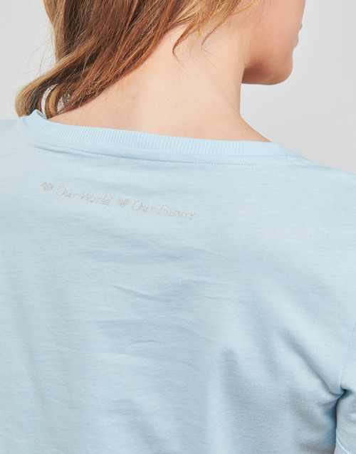 Guess - SS CN BENITA TEE - Bleu
