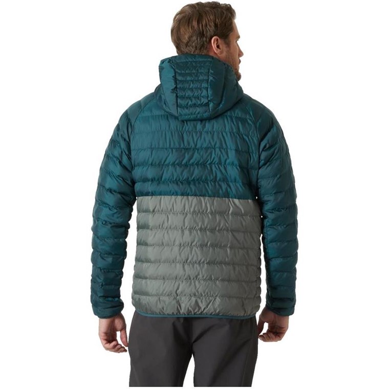 Helly Hansen Banff Hooded Insulator Dark Creek / Grey Cactus