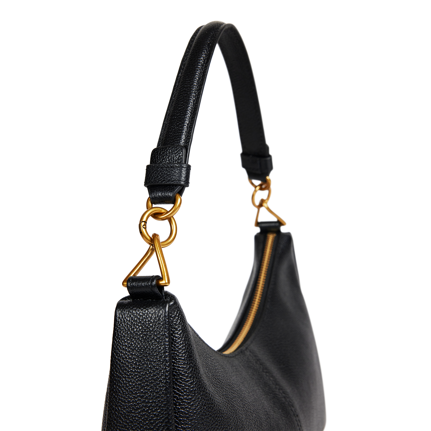 REJINA - Sac à main en cuir | Noir