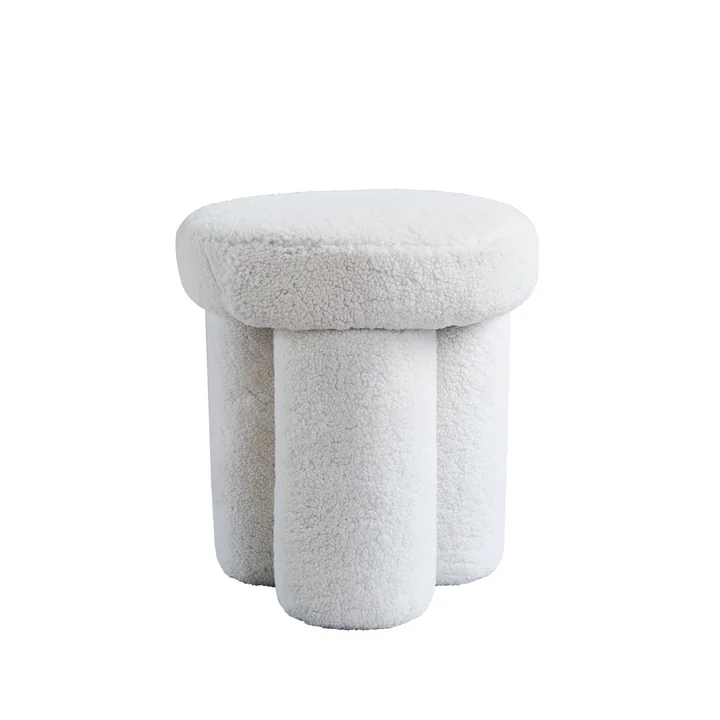 101 Copenhagen - Big Foot Hocker, Schaffell