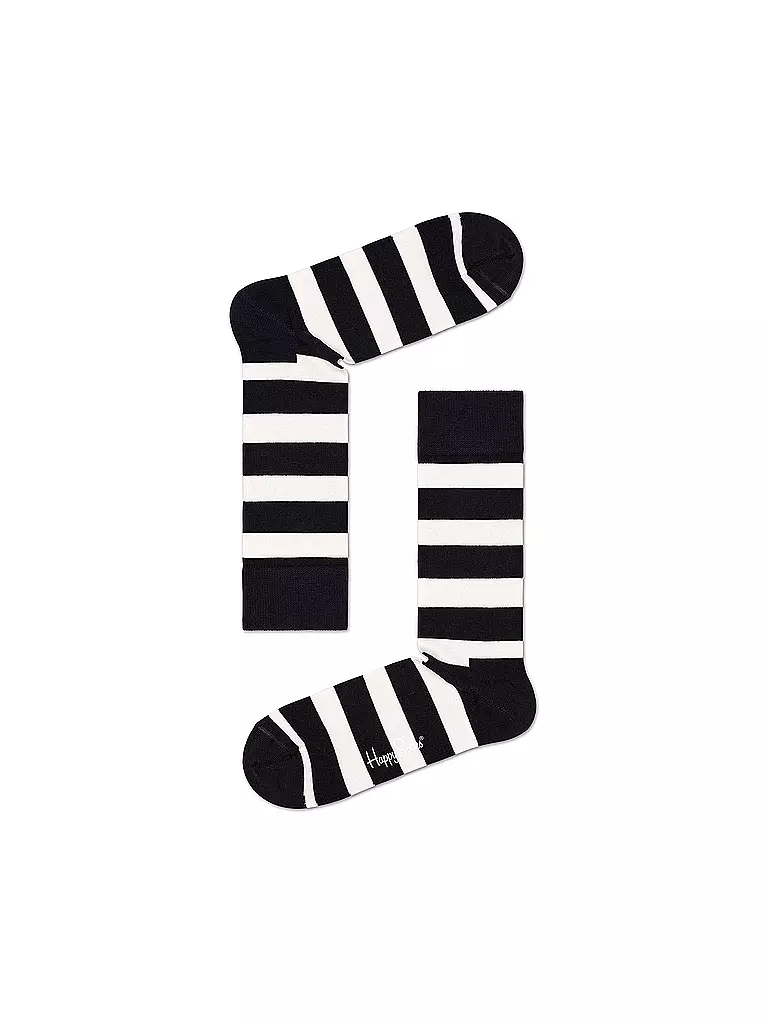 HAPPY SOCKS Damen Geschenkset 4-er Pkg. BLACK&WHITE 36-40 black schwarz