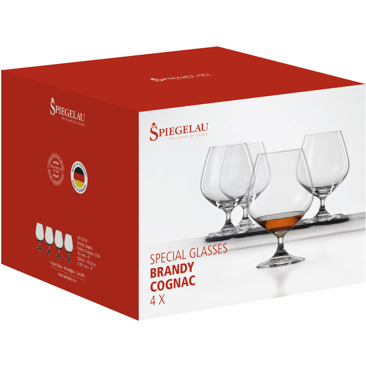 Vino Grande Brandyglass 55,8 cl 4 stk