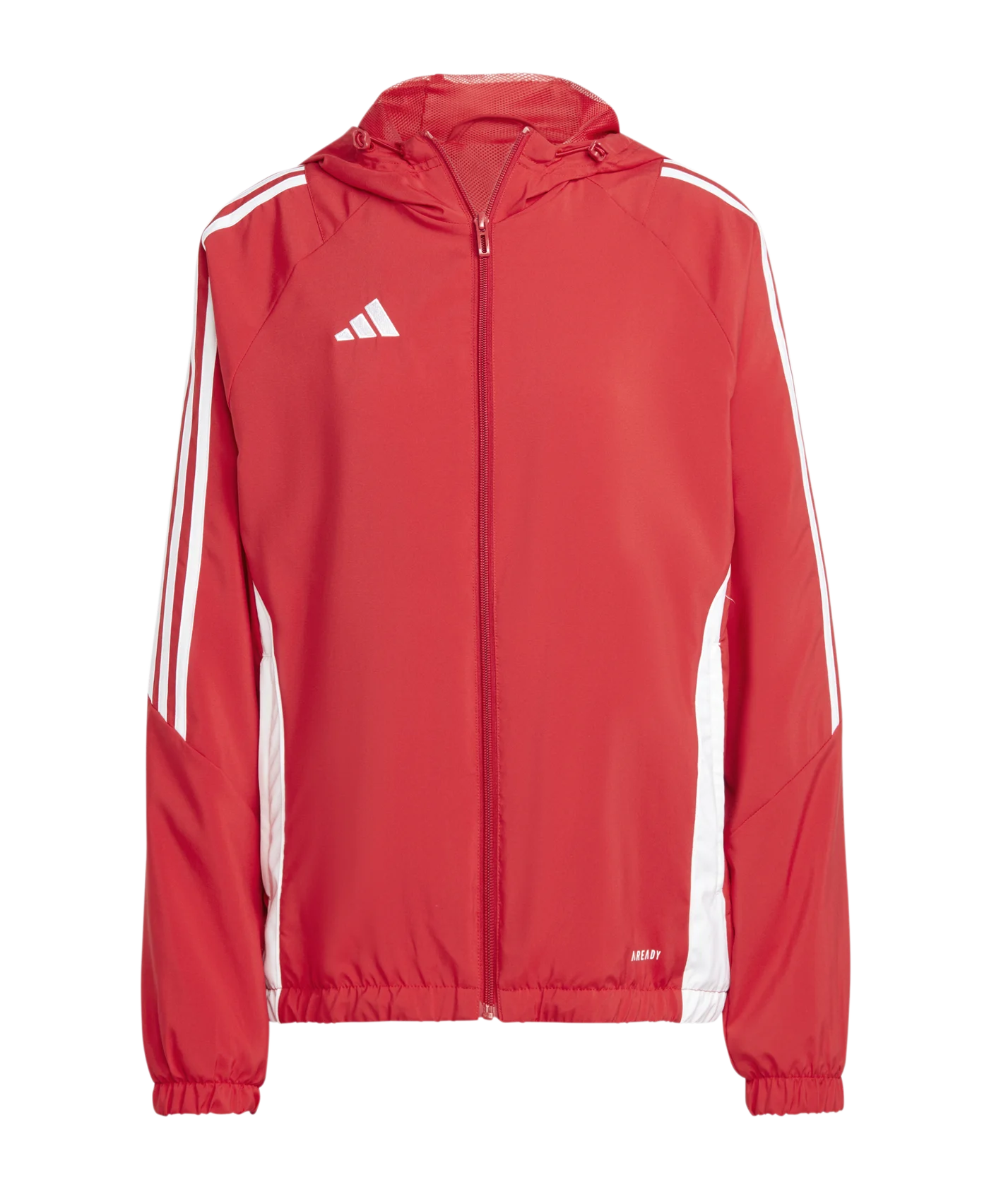 adidas Tiro 24 Windbreaker Damen Rot Weiss