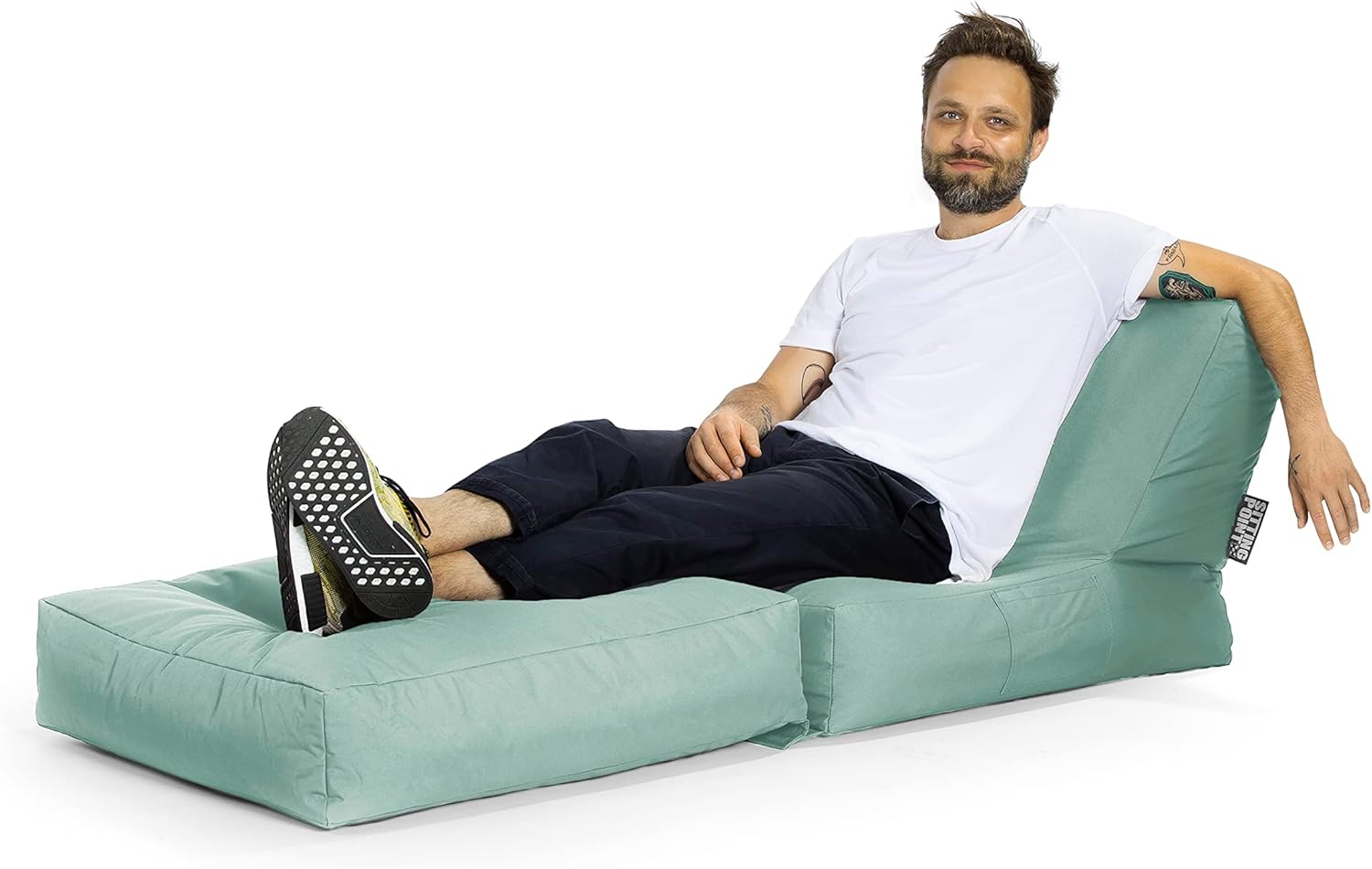 Sitting Point Sitzsack Scuba Twist eukalyptus