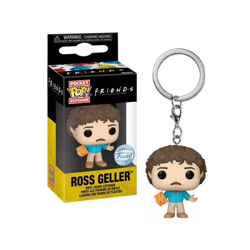 Friends - Porte-clés Pocket Pop - 80's Ross Geller