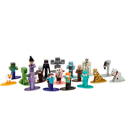 Jada Figuren - 18 st. - Minecraft Multi-Pack Nanofigs
